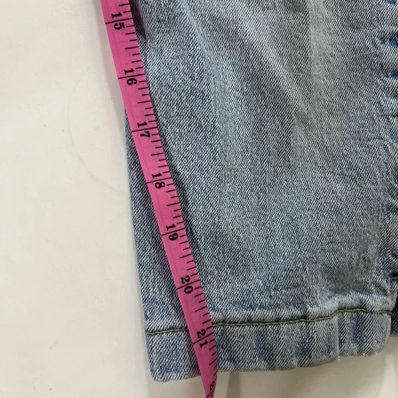 Women's LEVI STRAUSS Stretch Denim Pants Capris Size Misses 10 - Picture 8 of 13